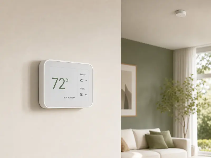 Thermostat and presence